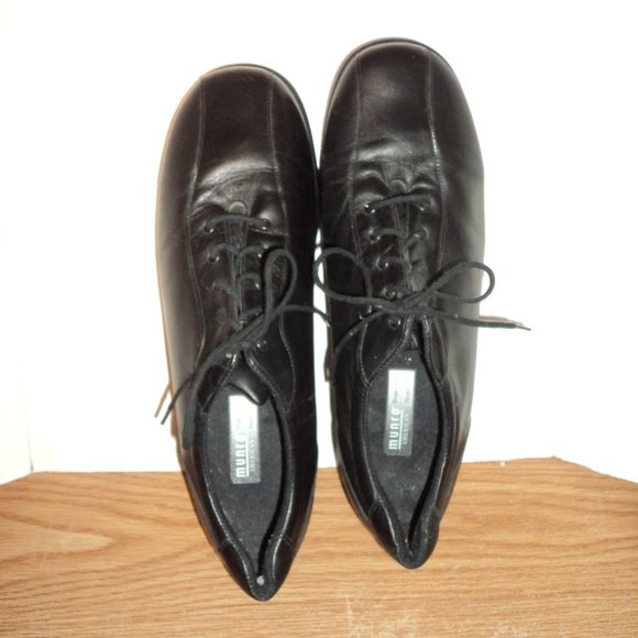 Munro American Women's Size 11 M Shoes Black Lace Up Leather - Picture 8 of 12
